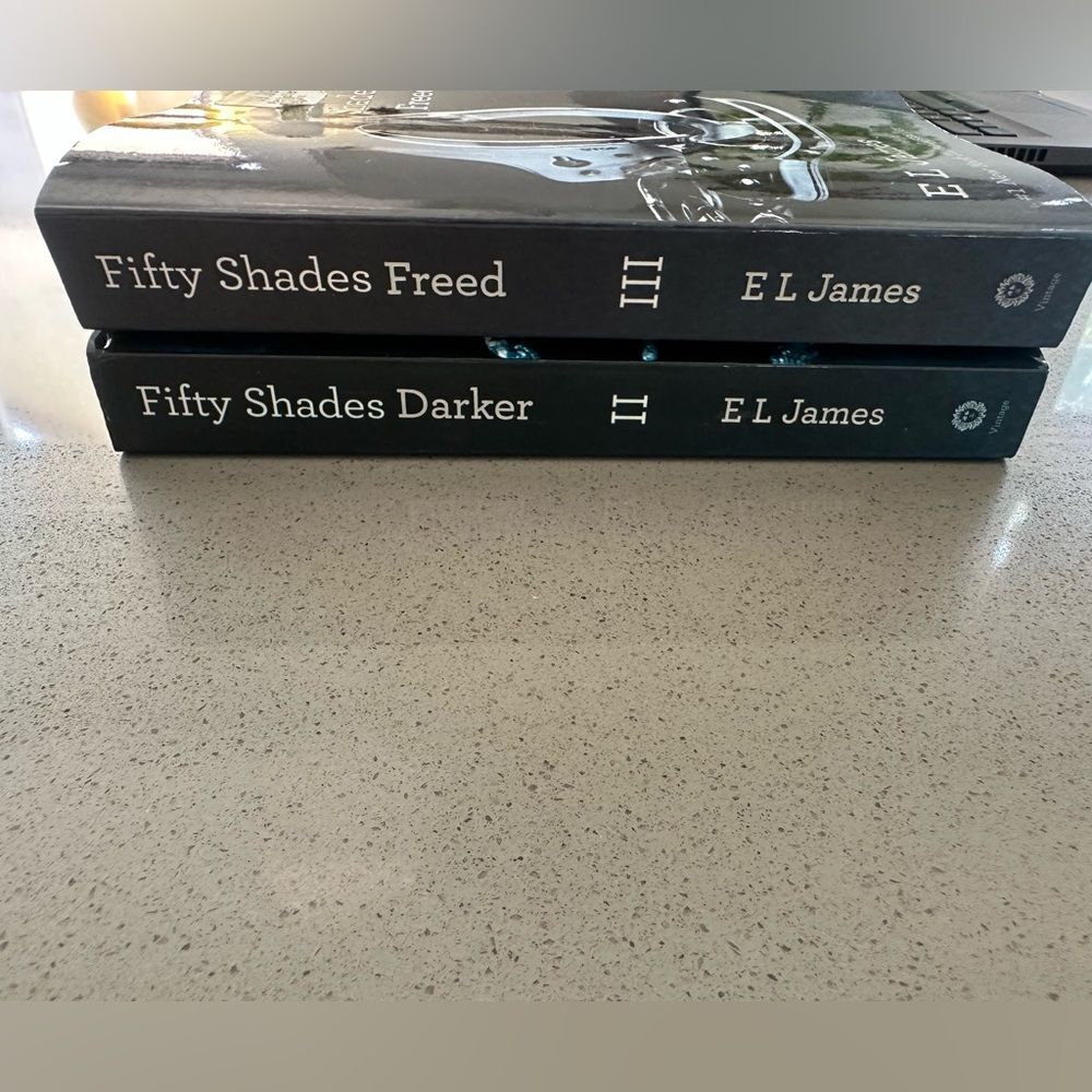 Set of 2: Fifty Shades Darker & Fifty Shades Freed Books EL James